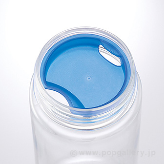 クリアキャップボトル ブルー BU(ブルー)