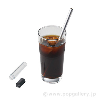 ポータブルスレンレスストロー