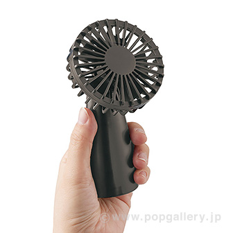 ポータブル首かけハンディファン チャコールブラック CBL(チャコールブラック)