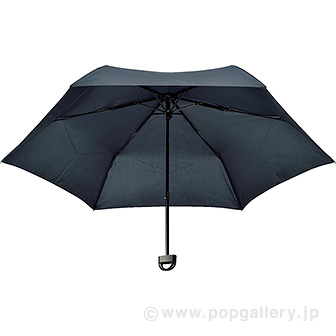 ハンガーグリップUV折りたたみ傘 ネイビー NV(ネイビー)