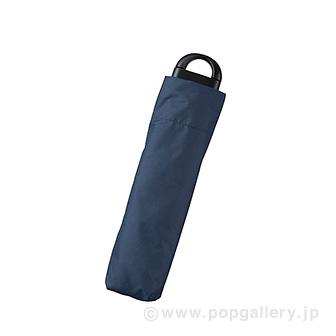 ハンガーグリップUV折りたたみ傘 ネイビー NV(ネイビー)