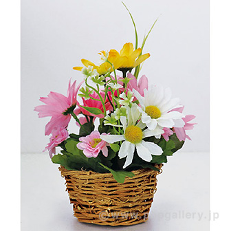 ガーベラアレンジバスケット