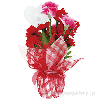 マザーズデーアレンジラッピング