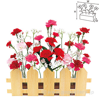 カーネーション垣根スタンド