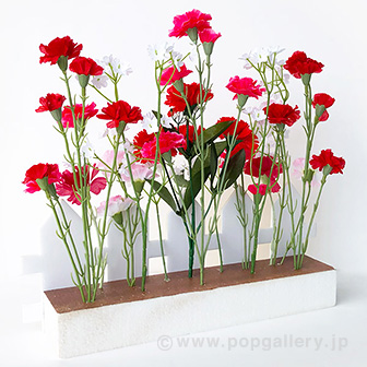 カーネーション垣根スタンド