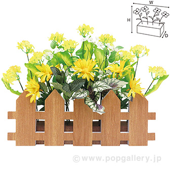 菜の花垣根アレンジ