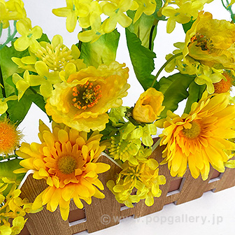 菜の花垣根アレンジ