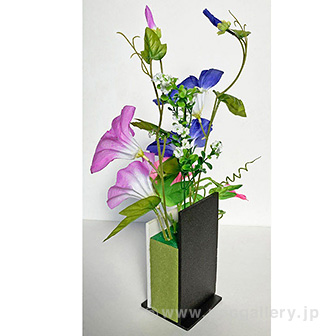 和風朝顔ペアスタンド