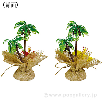 ハイビスカスヤシペアポット