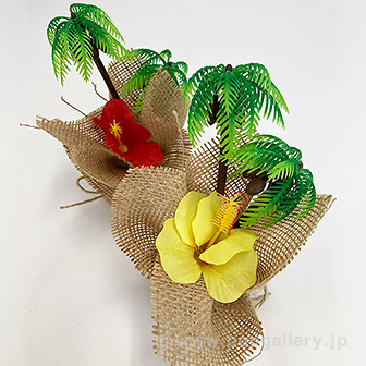 ハイビスカスヤシペアポット