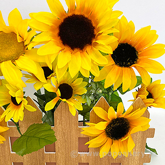ひまわり垣根スタンド