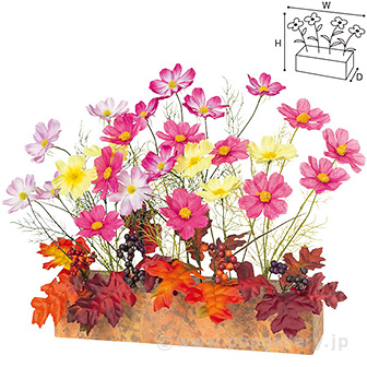 コスモスアレンジプランター 季節装飾 販促物 販促通販の Pop Gallery ポップギャラリー