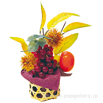 秋の味覚かご