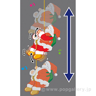 ムービングクライミングサンタ