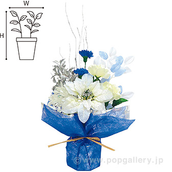 ウインターアレンジポット