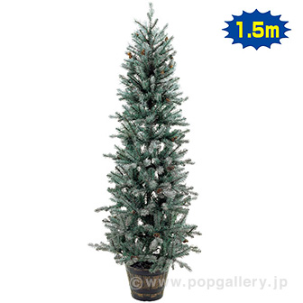 150cmウッドバケットスノーツリー