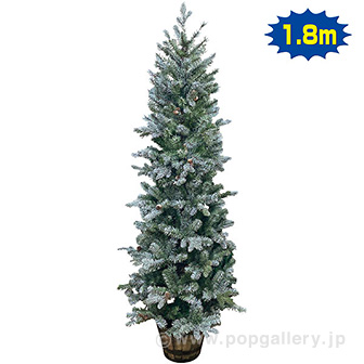 180cmウッドバケットスノーツリー