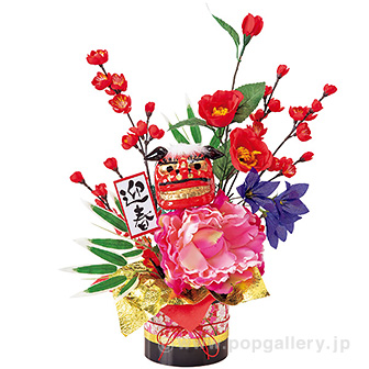 正月獅子舞スタンド