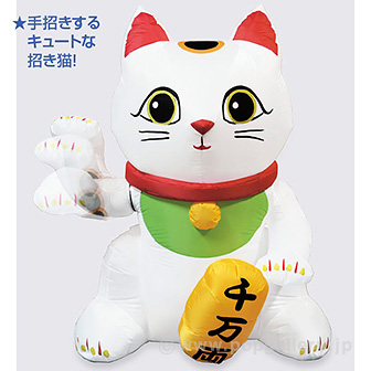 ムービングエアブロー 招き猫