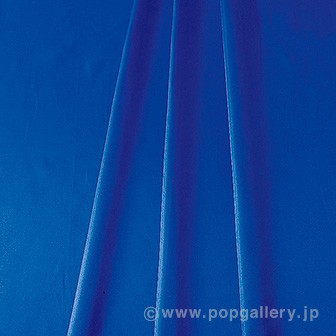 防炎サテン生地 ロイヤルブルー（2M） RB(ロイヤルブルー)