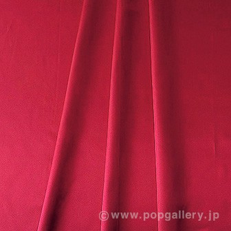 防炎サテン生地 ワイン（2M） WI(ワイン)
