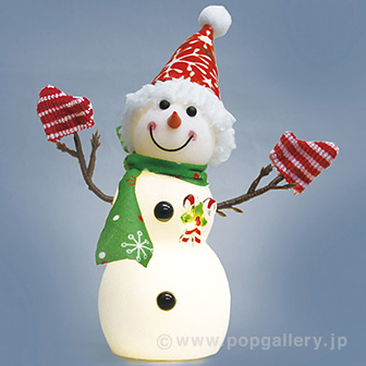 フロッキースノーマン（緑マフラー）