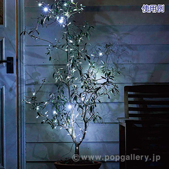 防滴100球LEDフラッシュライト（ホワイト） FW(ホワイト)