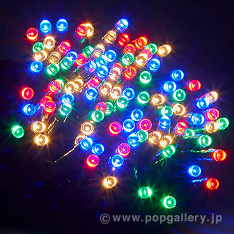 防滴100球LEDライト（ミックス） MX(ミックス)