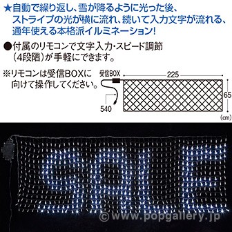 LEDプログラムネットライト