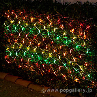 防滴100球LEDネットライト（ミックス） MX(ミックス)