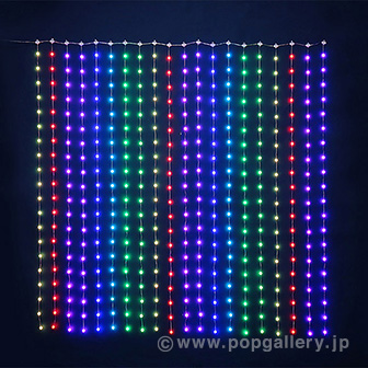 スマートLEDカラーチェンジングカーテン