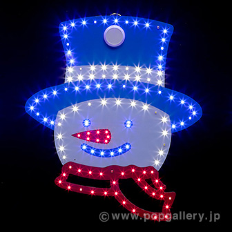 SMDイルミネーション 3連スノーマン