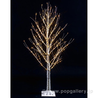 LEDウォームホワイトバーチツリー（M）