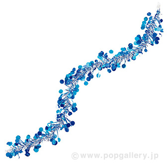 ブルードットガーランド（クリップタイプ）