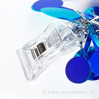 ブルードットガーランド（クリップタイプ）