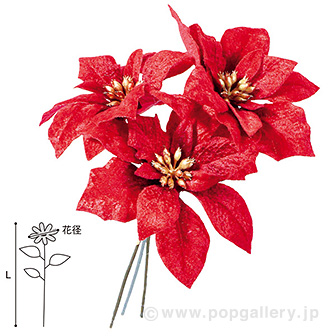 ベルベットポインセチアバンドル