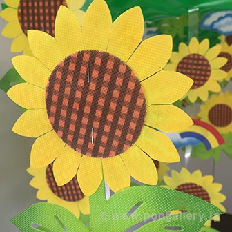 ひまわり2連プリーツハンガー