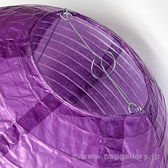 パンプキンフェイス提灯（パープル） PU(パンプキンパープル)