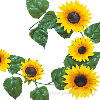 ひまわりガーランド