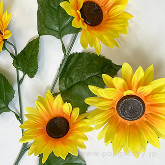 ひまわりスプレー3本枝