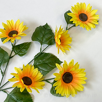 ひまわりスプレー3本枝