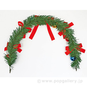 クリスマスリボンアーチクリップ