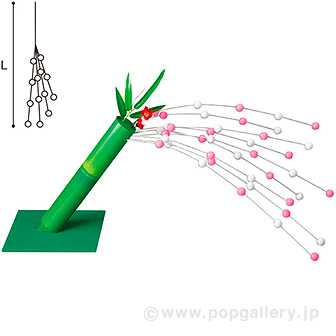 餅花シダレスタンド