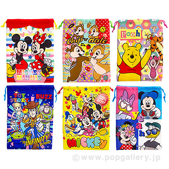 ディズニー　クラブ33 大きめ巾着袋　非売品　新品未開封 ディズニー顔柄巾着袋 | おもちゃ・ホビー・ゲーム・縁日玩具