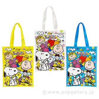 スヌーピー縦型レッスンバッグ （12個入）