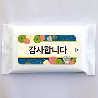 ウェットティッシュ スリムホワイト5枚 韓国語