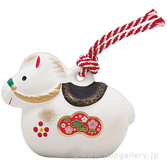 吉祥の午　土鈴　(中)