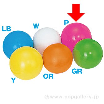 特大ガラポン用抽選球（ピンク） P(ピンク)