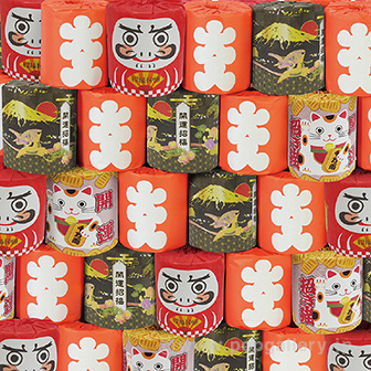 サイコロ出た目の数だけプレゼント（招福トイレットペーパー）30名様