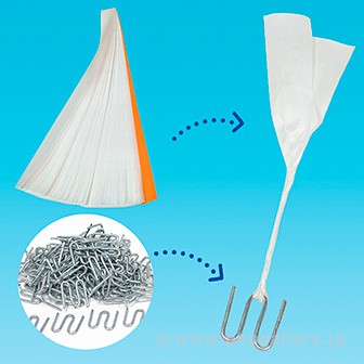 つり金具＆こより紙セット（100個入）